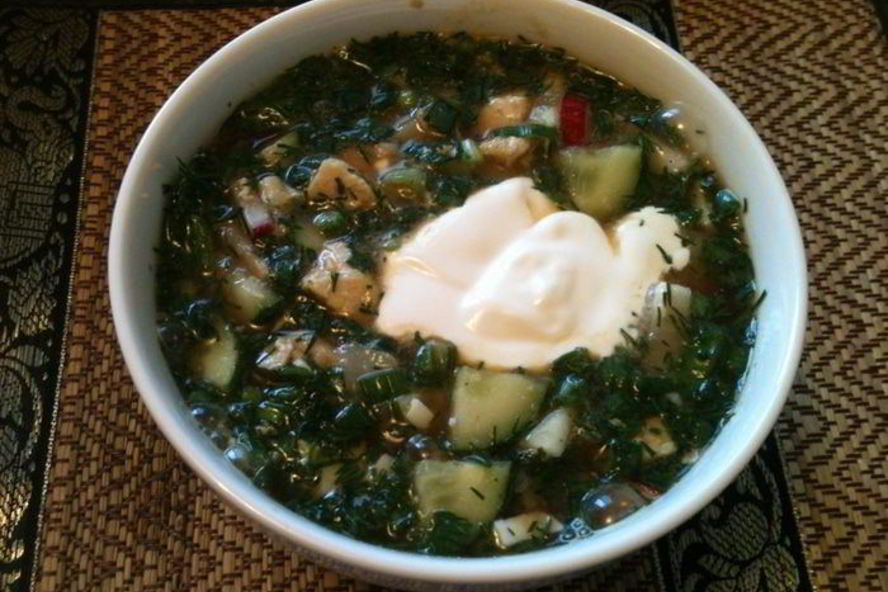 Рецепт окрошки — летнего холодного супа