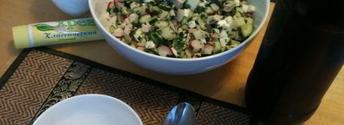 окрошка — летний холодный суп. Шаг 6