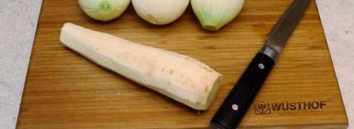 суп горячий холодец. Шаг 19