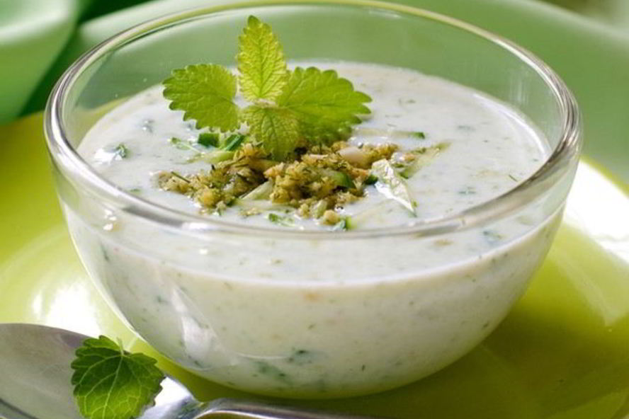 Рецепт таратора с мятой и эстрагоном