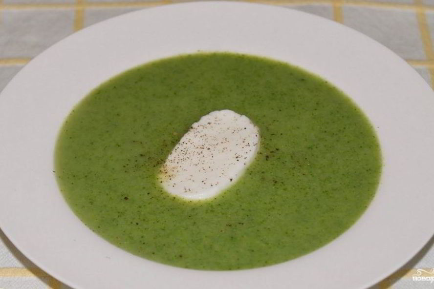 Рецепт крема-супа из брокколи и шампиньонов