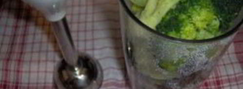 крем-суп из брокколи и шампиньонов. Шаг 3