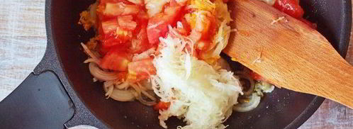 крем-суп из запеченного перца с хрустящими ржаными отрубями. Шаг 4