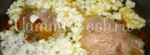 куриный суп с клецками в мультиварке. Шаг 6