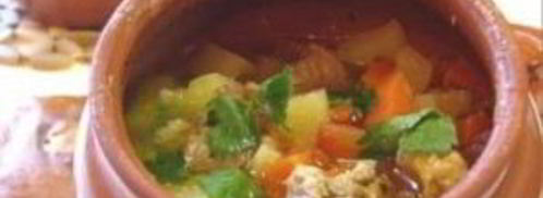 куриный суп в горшочке. Шаг 8