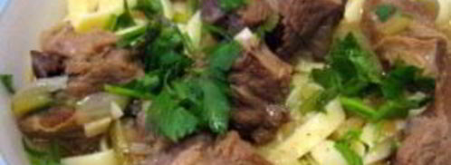 лагман из говядины по-узбекски. Шаг 12