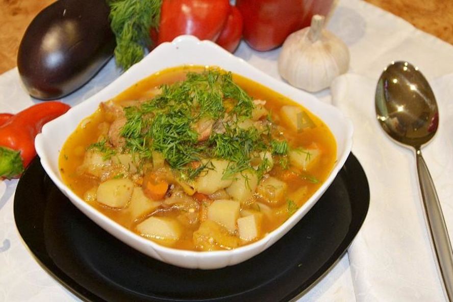 Рецепт лагмана из говядины в мультиварке