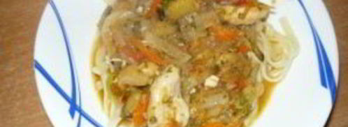 лагман из гуся. Шаг 6