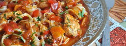 лагман из курицы. Шаг 14