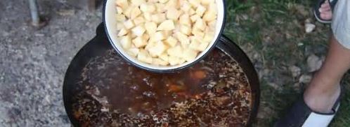 лагман на костре. Шаг 45