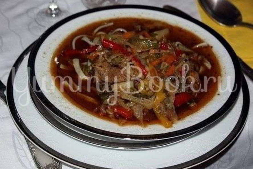 Рецепт лагмана по среднерусски