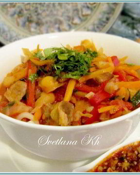 Лагман по-уйгурски