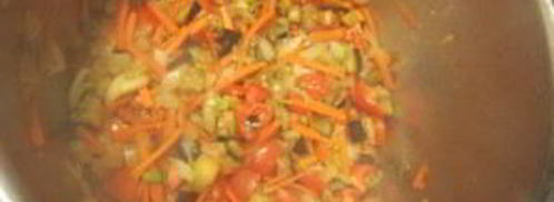 лагман с баклажанами. Шаг 6