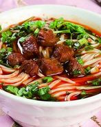 Лагман с говядиной и домашней лапшой