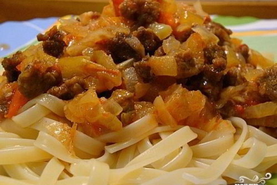 Рецепт лагмана с капустой