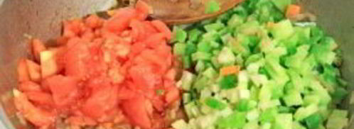 лагман с сельдереем. Шаг 4