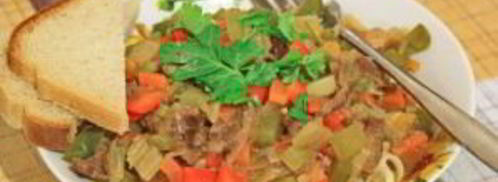 лагман с сельдереем. Шаг 6