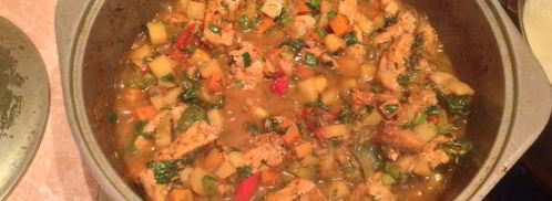 лагман с солеными огурчиками. Шаг 9