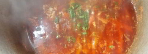 лагман с тянутой лапшой. Шаг 20