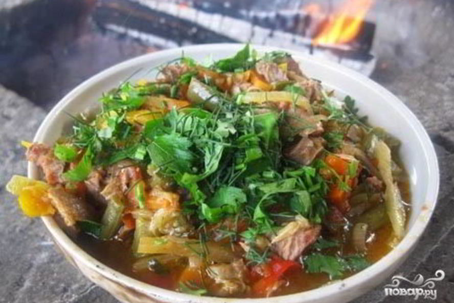 Рецепт лагмана в казане