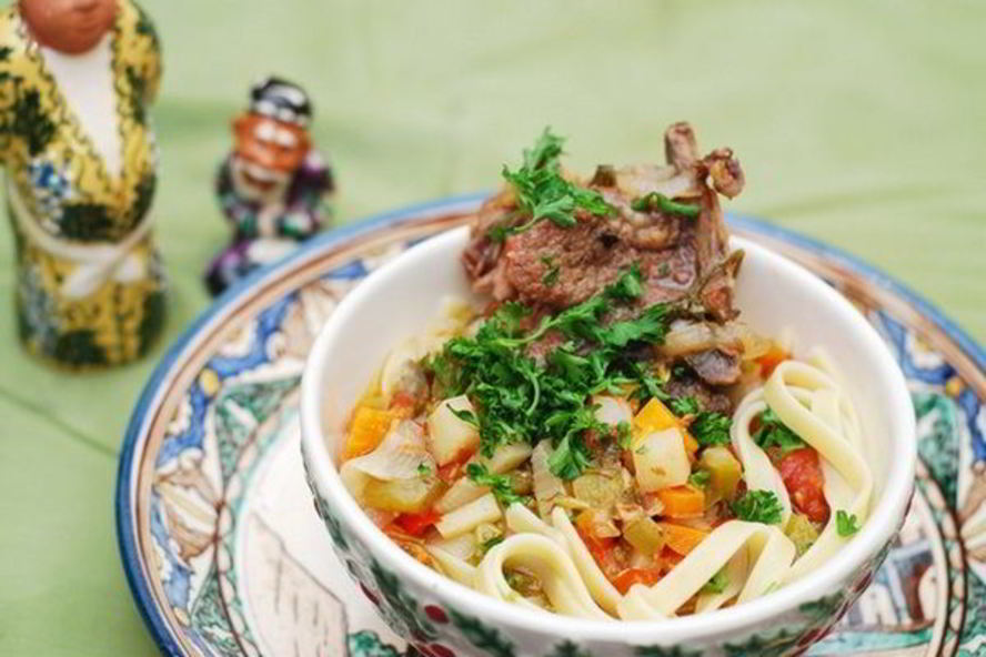 Рецепт вкусного лагмана с бараниной по-домашнему