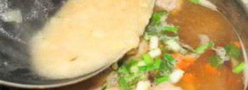 мексиканский фасолевый суп с фрикадельками. Шаг 6