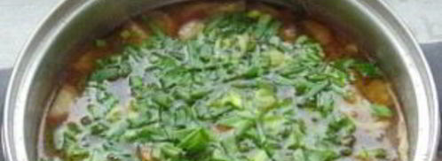 мисо суп со свининой. Шаг 7