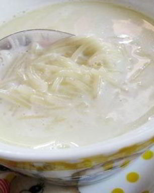 Молочный суп для деток