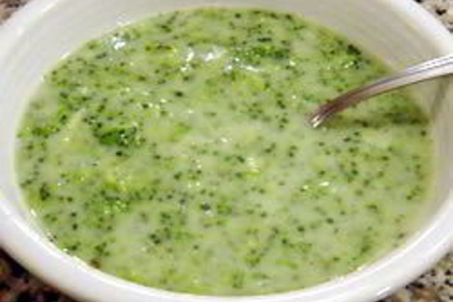 Рецепт молочного супа из брокколи