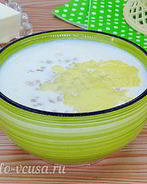 Молочный суп перловый