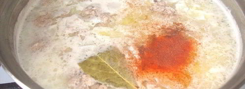 молочный суп с фрикадельками. Шаг 4