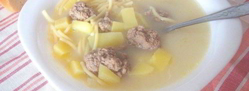 молочный суп с фрикадельками. Шаг 5