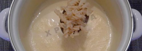 молочный суп с макаронами. Шаг 6