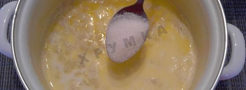 молочный суп с макаронами. Шаг 7
