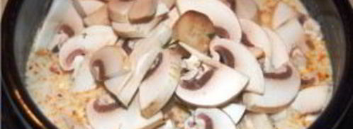 молочный суп с пастой и морскими гребешками. Шаг 3