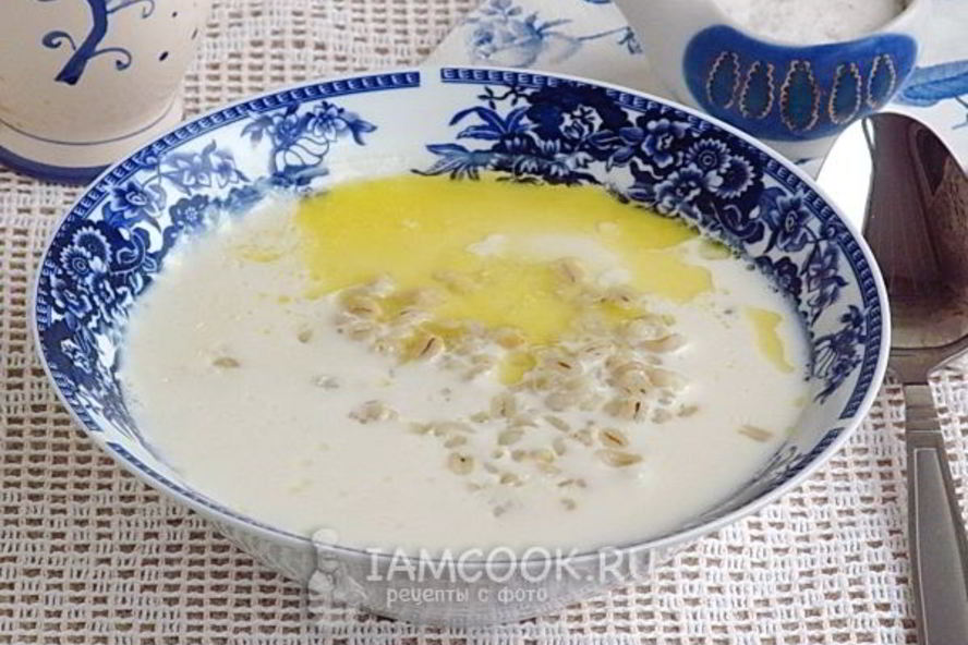 Рецепт молочного супа с перловой крупой
