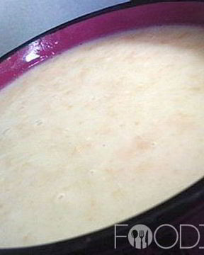 Молочный суп с пшеном