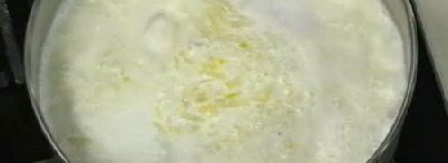 молочный суп с рыбой. Шаг 5