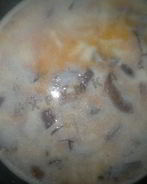 Молочный суп с рыжиками