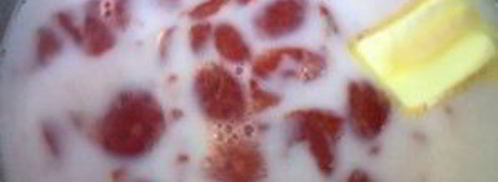 молочный суп с томатами. Шаг 4