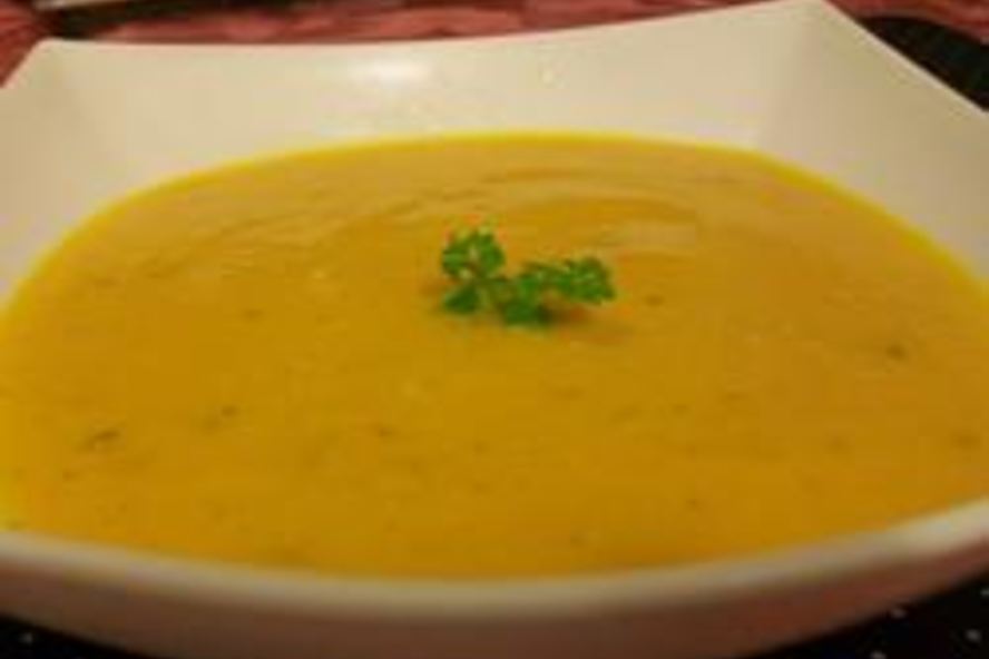 Рецепт молочного супа с тыквой