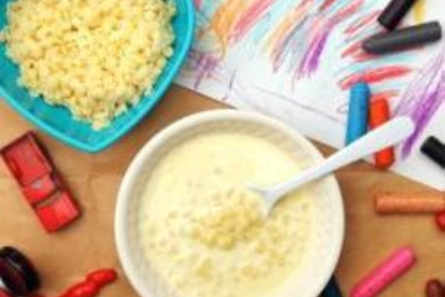 Рецепт молочного супа со звездочками