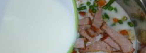 сырно-молочный суп с овощами. Шаг 6