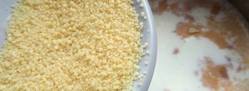 ванильно-молочный суп с кускусом. Шаг 6