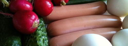 кефирная окрошка для окрошки. Шаг 3