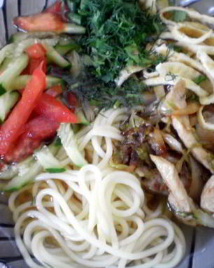 Кукси — корейская окрошка