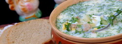 мясная окрошка. Шаг 10