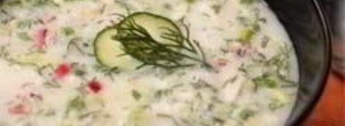 окрошка на айране. Шаг 10