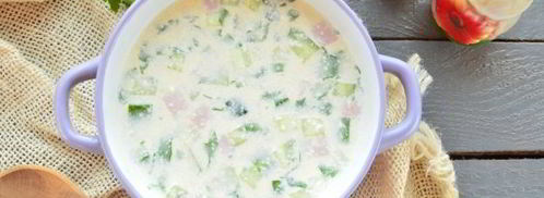 окрошка на майонезе и воде. Шаг 12