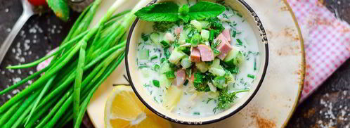 окрошка на минералке. Шаг 10